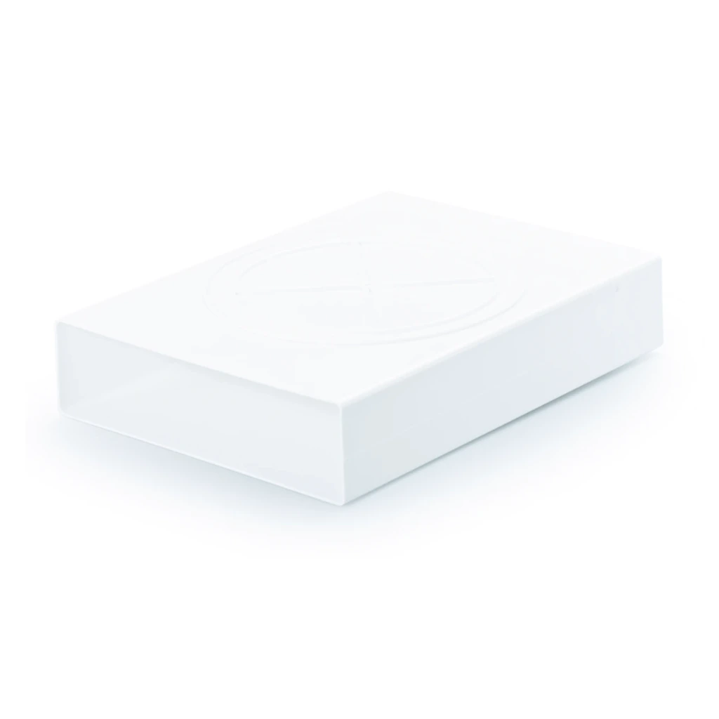 [75414-Weiss] NABER T-TR 300 System 125 Breitkanal, weiss / AVITANA QUADRO Slim-7578